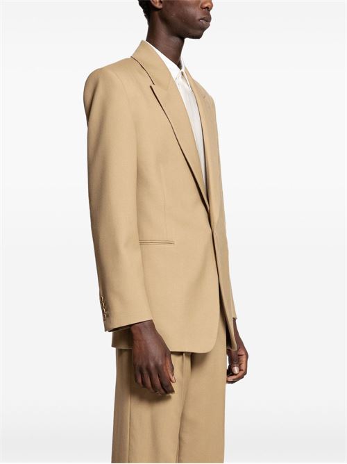 Giacca in gabardine di lana SAINT LAURENT | 821895Y405W7557